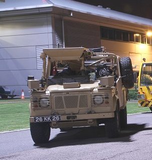 Warwheels Net Raf Regiment Land Rover Defender Wolf Hs Xd Rwmik